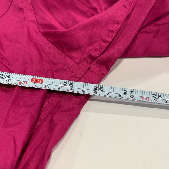 TR Premium Mens Magenta Dress Button Up Shirt - Picture 2 of 4